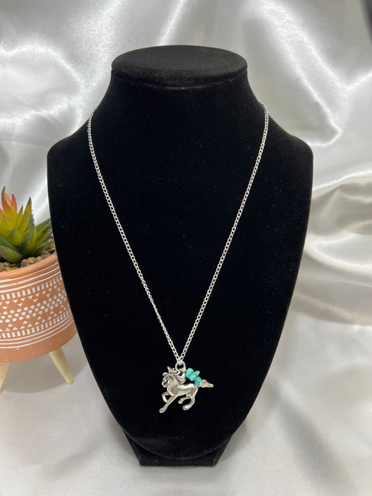 “Łįį” Horse Necklace